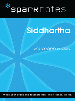 cover image of Siddhartha (SparkNotes Literature Guide)